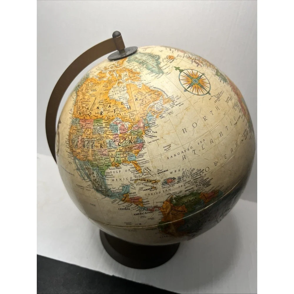 Vintage replogle 12 inch globe world classic series